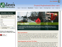 Tablet Screenshot of davestreeserviceinc.com